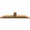 Ekena Millwork Portland Smooth Timber Gable Bracket, Western Red Cedar, 60"W x 15"H x 3 1/2"D x 5 1/2"F, 6/12 Pitch GBW060X15X0406POR00SWR - alternate 3